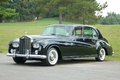 Rolls Royce Phantom V Noire 3/4 avant gauche