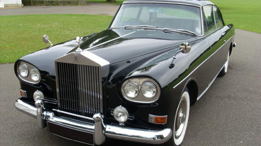 Rolls Royce Silver Cloud III Coupé Mulliner/ Park Ward noir 3/4 avant gauche