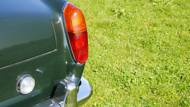 Rolls Royce Silver Shadow Drophead Coupe Mulliner Park Ward verte feu arrière