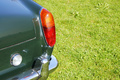 Rolls Royce Silver Shadow Drophead Coupe Mulliner Park Ward verte feu arrière