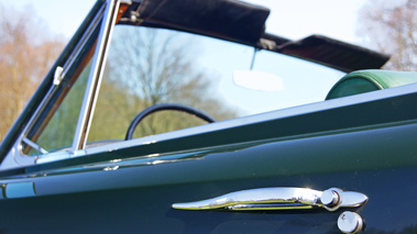 Rolls Royce Silver Shadow Drophead Coupe Mulliner Park Ward verte poignée de porte