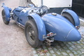 Talbot Lago T 26 Grand Sport Type Le Mans bleu 3/4 arrière gauche