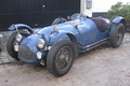 Talbot Lago T 26 Grand Sport Type Le Mans bleu 3/4 avant gauche