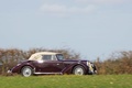 Talbot-Lago T26 Record cabriolet bordeaux 3/4 avant droit capoté filé