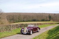 Talbot-Lago T26 Record cabriolet bordeaux 3/4 avant gauche