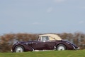 Talbot-Lago T26 Record cabriolet bordeaux capoté filé penché