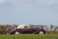 Talbot-Lago T26 Record cabriolet bordeaux capoté filé