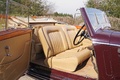 Talbot-Lago T26 Record cabriolet bordeaux intérieur