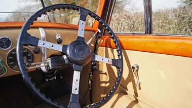 Talbot-Lago T26 Record cabriolet bordeaux volant