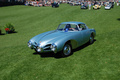 Abarth Fiat Bertone 1500 Biposto B.A.T. 1 1952, bleue, 3-4 avg