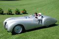 BMW Mille Miglia 1937, grise, 3-4 avg