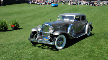 Duesenberg SJN Arlington Torpedo Sedan 1933, grise, 3-4 avg