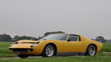 Lamborghini Miura S, jaune, 3-4 avg