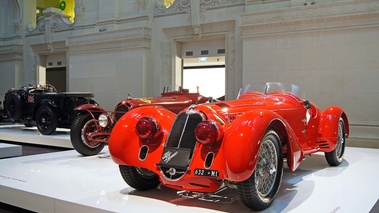 Alfa Romeo 8C 2900 Mille Miglia rouge 3/4 avant gauche