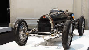 Bugatti Type 59 Grand Prix noir 3/4 avant gauche