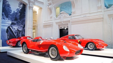 Ferrari 250 Testa Rossa rouge & 250 GTO rouge & 250 LM rouge