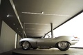 Jaguar XKSS gris profil