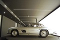 Mercedes 300 SL gris profil