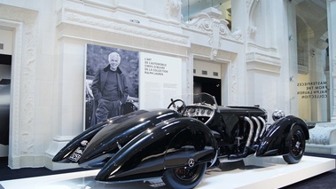 Mercedes-Benz SSK Comte Rossi noir 3/4 arrière droit