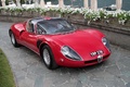 Alfa Romeo 33 Stradale, rouge,3-4 avd