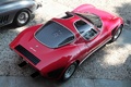 Alfa Romeo 33 Stradale, rouge, plongée