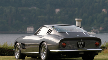 Ferrari 275 GTB SWB anthracite 3/4 arrière gauche