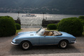 Ferrari 330 GTS bleu profil