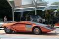 Vente RM Auctions - prototype Bertone orange 3/4 avant droit