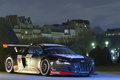 Audi R8 noir 3/4 avant droit