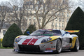 Ford GT gris 3/4 avant gauche