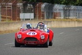 AC Cobra rouge 3/4 avant gauche