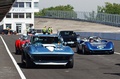 Chevrolet Corvette C2 bleu grille départ