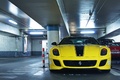 Ferrari 599 GTO jaune face avant