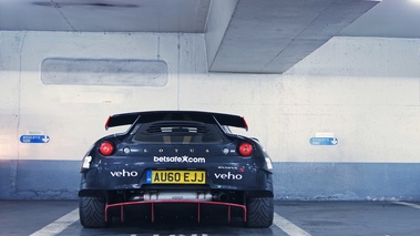 Lotus Evora Enduro GT noir face arrière