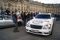 Maybach 57S blanc face avant