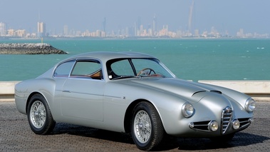 Alfa Romeo 1900 Zagato, grise, 3-4 avd