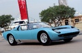 Lamborghini Miura Spider, bleue, 3-4 avd