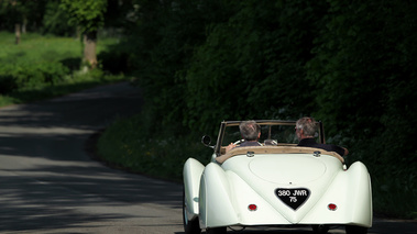 ancienne blanc 3/4 arrière gauche