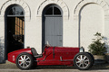 Bugatti Type 35 rouge profil 2