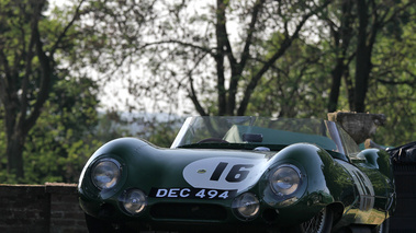 Lotus Eleven vert 3/4 avant gauche