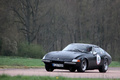 Ferrari 365 GTB/4 noir 3/4 avant gauche