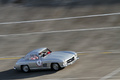 Mercedes 300 SL gris 3/4 avnat droit filé penché