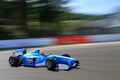 ancienne Formule 1 bleu 3/4 avant droit filé