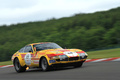 Ferrari 365 GTB/4 Daytona jaune 3/4 avant droit filé penché