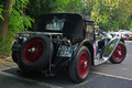 Jaguar SS100 noir 3/4 arrière droit