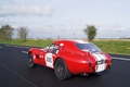 AC Cobra rouge 3/4 arrière gauche travelling