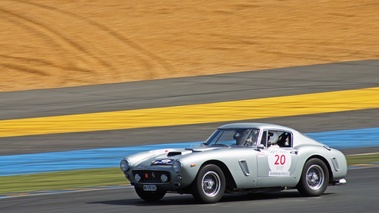 Ferrari 250 GT SWB gris 3/4 avant gauche filé