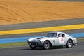 Ferrari 250 GT SWB gris 3/4 avant gauche filé