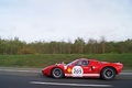 Ford GT40 rouge profil travelling