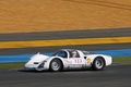 Porsche 906 blanc 3/4 avant gauche